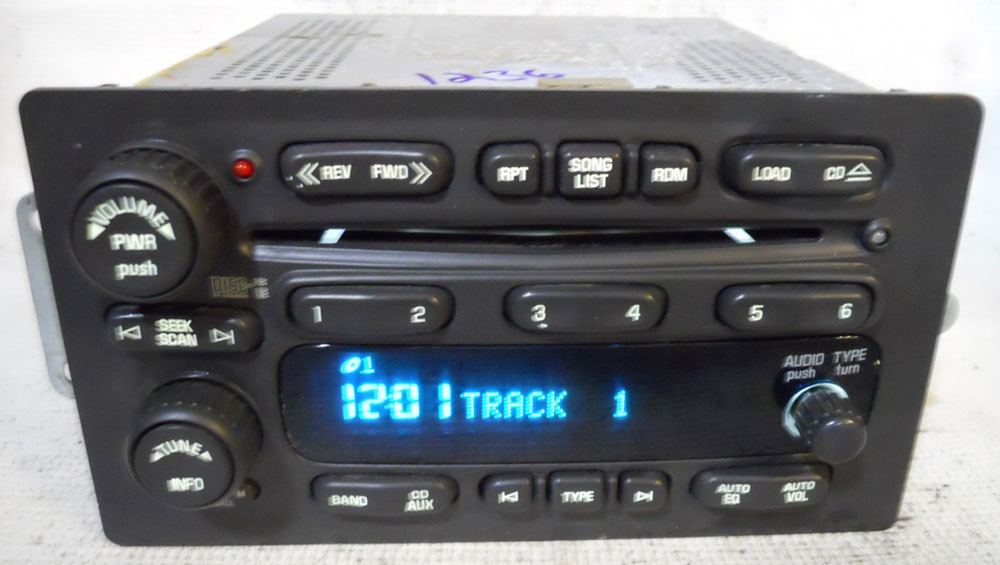 Chevrolet Tahoe 20052006 Factory Stereo 6 Disc CD Player
