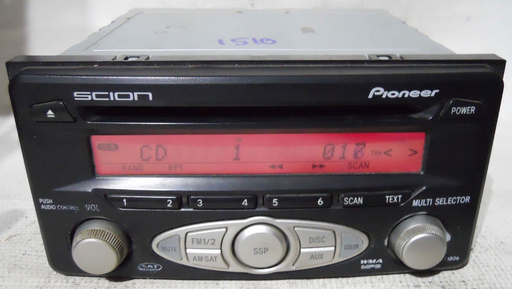 Scion XB 2006 Factory Pioneer MP3 CD Player OEM Radio 08600-21802