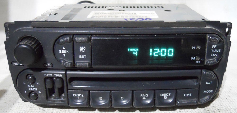 Chrysler Voyager 2002 2003 Factory Stereo CD Player Radio
