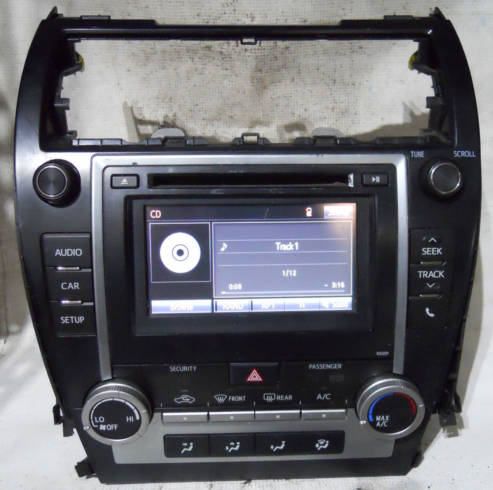 Toyota Camry 2012 2013 2014 Factory Touchscreen Bluetooth