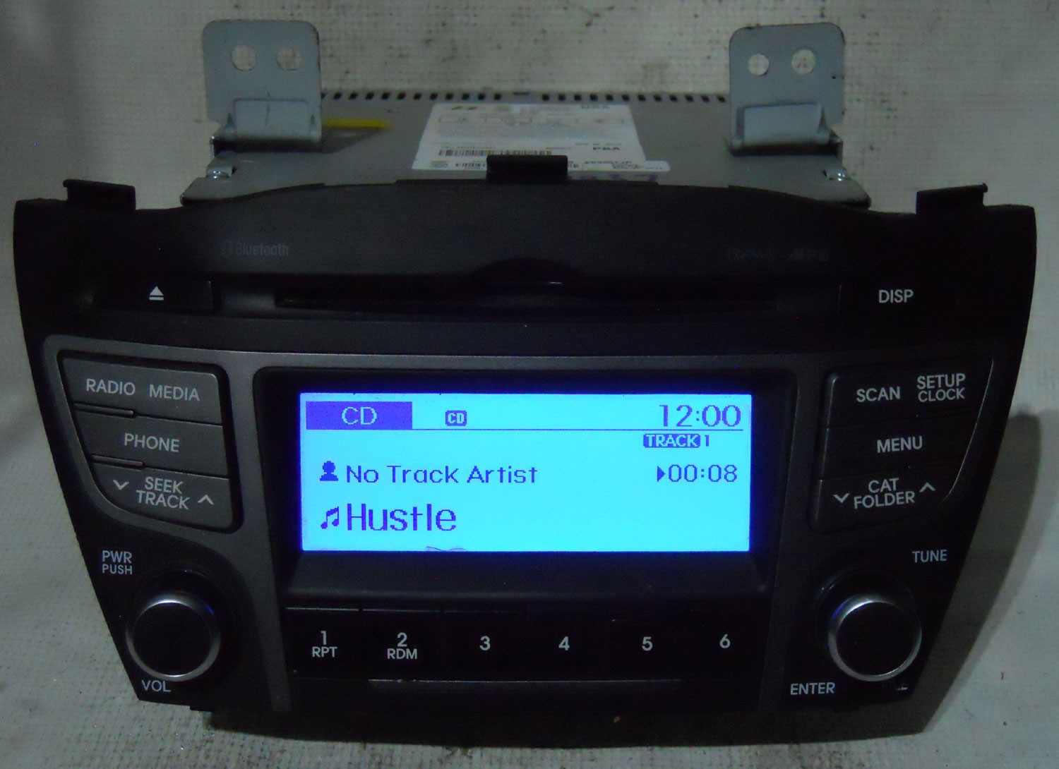 Hyundai Tucson 2014 2015 Factory Stereo CD Player