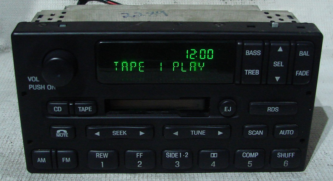 Ford F-150 Truck 2000 2001 2002 2003 Factory Tape Player OEM Radio