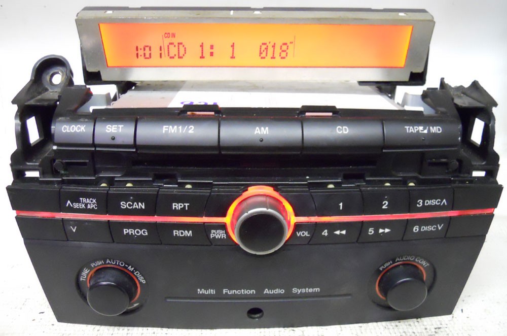 Mazda 3 2004 Factory Stereo MP3 6 Disc Changer CD Player