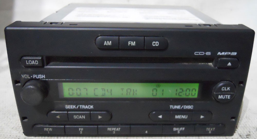 Ford Ranger 2004 2005 Factory Stereo MP3 6 Disc CD Player OEM Radio