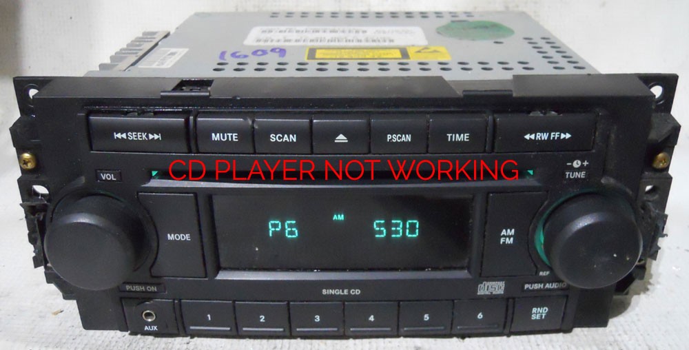 Jeep Grand Cherokee 2005 2006 2007 Factory Stereo AUX CD