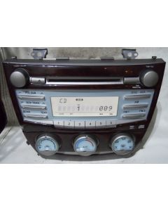 Toyota Camry 2007 2008 2009 Factory Stereo MP3 CD Player Radio w/ Climate Control - Wood Trim 8612006181