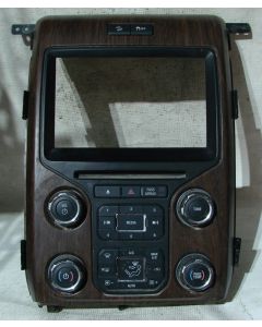 Ford F-150 2012 2013 2014 Factory 8" Radio Display Bezel Trim (Wood Finish Style)
