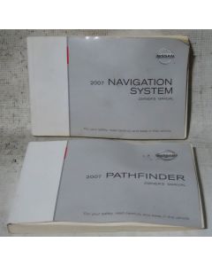Nissan Pathfinder 2007 Factory Original OEM Owner Manual User Owners Guide Book