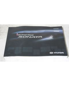 Hyundai Sonata 2011 Factory Original OEM Owner Manual User Owners Guide Book