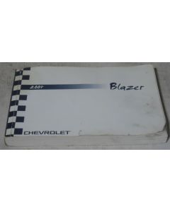 Chevy S10 Blazer 2004 Factory Original OEM Owner Manual User Owners Guide Book