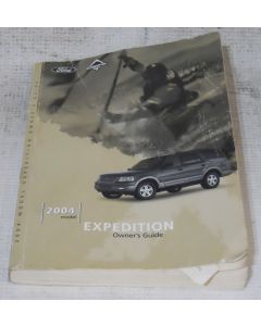 Ford Expedition 2004 Factory Original OEM Owner Manual User Owners Guide Book