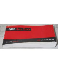 Dodge Ram 2005 Factory Original OEM Owner Manual User Owners Guide Book