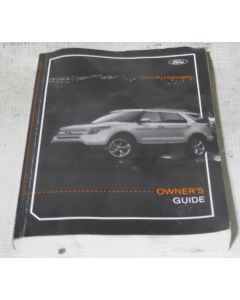 Ford Explorer 2012 Factory Original OEM Owner Manual User Owners Guide Book