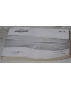 Chevy Cruze 2011 Factory Original OEM Owner Manual User Owners Guide Book