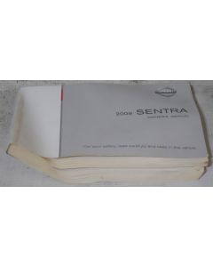 Nissan Sentra 2009 Factory Original OEM Owner Manual User Owners Guide Book