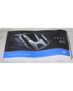 Honda Accord Coupe 2007 Factory Original OEM Owner Manual User Owners Guide Book