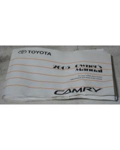 Toyota Camry 2005 Factory Original OEM Owner Manual User Owners Guide Book