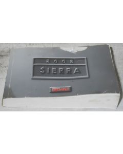 GMC Sierra 2002 Factory Original OEM Owner Manual User Owners Guide Book