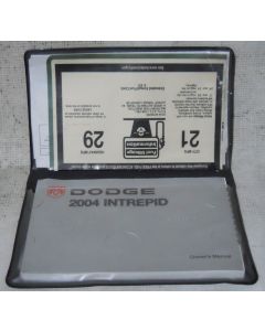 Dodge Intrepid 2004 Factory Original OEM Owner Manual User Owners Guide Book