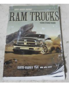 Dodge Ram 1500 / 2500 / 3500 Truck 2015 Factory Original OEM Owner Manual User Owners Guide Book