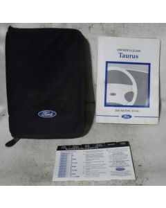 Ford Taurus 2001 Factory Original OEM Owner Manual User Owners Guide Book