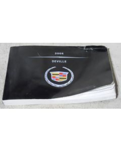 Cadillac DeVille 2005 Factory Original OEM Owner Manual User Owners Guide Book