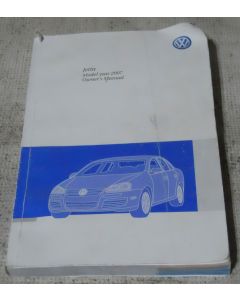Volkswagen Jetta 2007 Factory Original OEM Owner Manual User Owners Guide Book