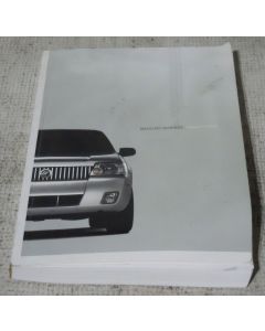 Mercury Mariner 2006 Factory Original OEM Owner Manual User Owners Guide Book