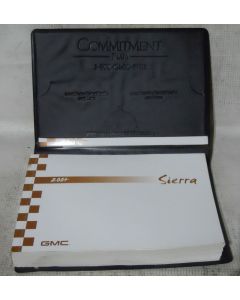 GMC Sierra 2004 Factory Original OEM Owner Manual User Owners Guide Book