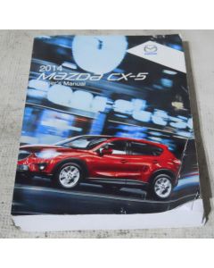 Mazda CX-5 2014 Factory Original OEM Owner Manual User Owners Guide Book