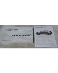 Chevy Equinox 2010 Factory Original OEM Owner Manual User Owners Guide Book