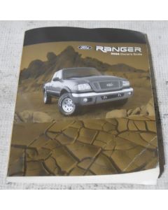 Ford Ranger 2004 Factory Original OEM Owner Manual User Owners Guide Book
