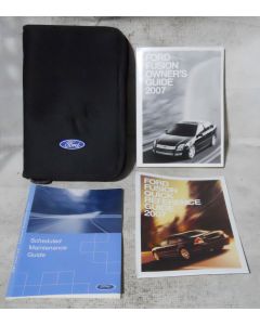 Ford Fusion 2007 Factory Original OEM Owner Manual User Owners Guide Book