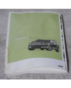 Ford Taurus X 2009 Factory Original OEM Owner Manual User Owners Guide Book