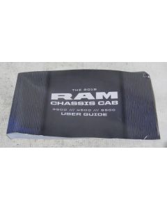 Dodge Ram Truck 3500 / 4500 / 5500 2019 Factory Original OEM Owner Manual User Owners Guide Book