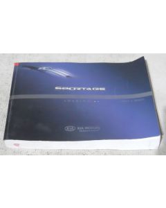 Kia Sportage 2002-2006 Factory Original OEM Owner Manual User Owners Guide Book
