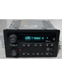 Chevy Trailblazer 2002 2003 Factory Stereo CD Player AM/FM Radio 15195521 (OD3001)
