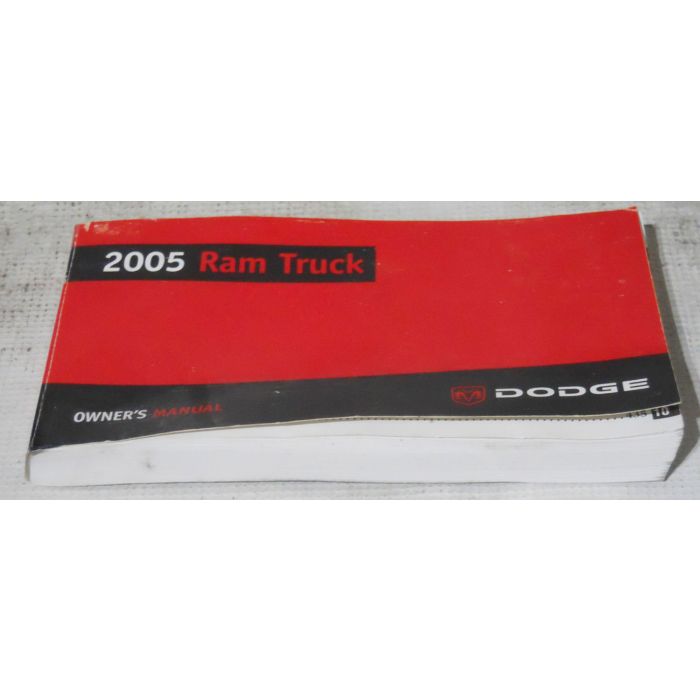 2005 dodge ram parts manual